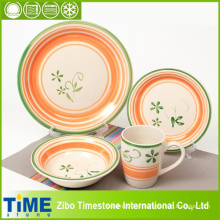 Penteado 20PC cerâmica Dinnerware Set (15032102)